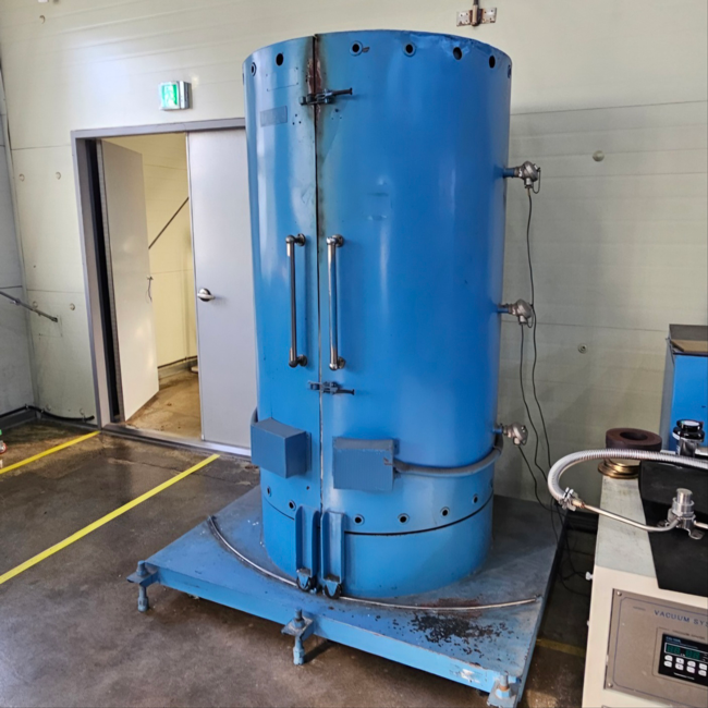 Blue Electric Furnace